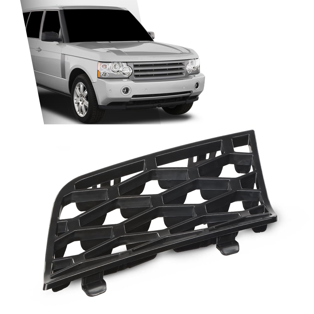 G-PLUS Front Right Bumper Air Inlet Grill Cover, Compatible with Range Rover L322 2006-2009 (Not Fit for Range Rover Sport models) Grill Cover DXB500380PUY