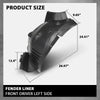 G-PLUS Fender Liners Front Driver Left Side Compatible with Benz C250 C300 C350 2012-2014 2046906030, MB1248173