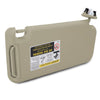 G-PLUS Beige Left Side Sun Visor with Mirror Compatible with Toyota RAV4 2006-2013 74320-42501-A1