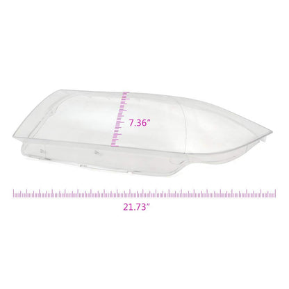 2Pack Headlight Headlamp Plastic Clear Lens Cover Replacement For BMW 3 Series E90 E91 2005-2008