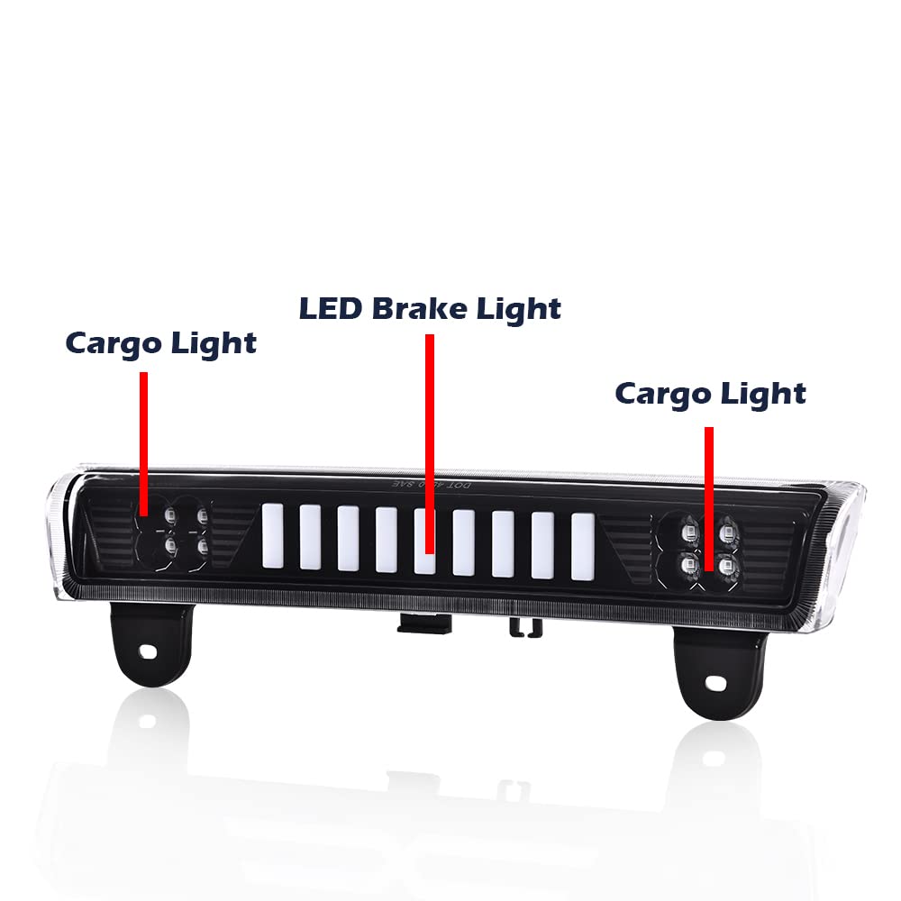 G-PLUS LED 3rd Brake Light for Chevy Suburban Tahoe GMC Yukon 2000-2006 Red Lens Product Features