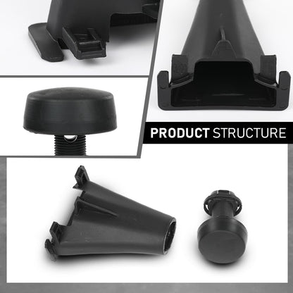 G-PLUS Hood Stop Rubber Cushion Bumper Holder, Compatible with Ford Escape 2013-2019, Fit Ford C-Max 2013-2018 AM5Z-16758-A, CV6Z-16758-A, AM5Z16758A, CV6Z16758A