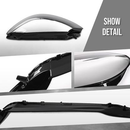 G-PLUS Headlight Lens Cover Compatible with Benz C-Class W205 2015-2017 A2059067303 Left Side Front Headlamp Lens Cover Clear