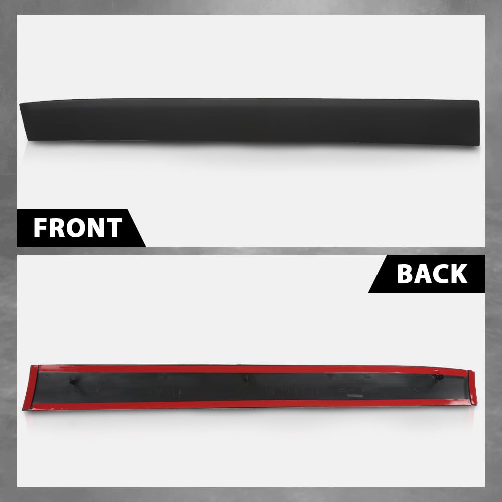 G-PLUS Left Lower Front Door Molding Compatible with Jeep Compass 2011-2017 Black 5182563AB