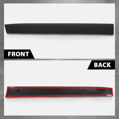 G-PLUS Left Lower Front Door Molding Compatible with Jeep Compass 2011-2017 Black 5182563AB