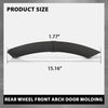 G-PLUS Rear Wheel Front Arch Door Molding Compatible with Range Rover Evoque 2012-2019 Fender Flares LR027252, LR027251