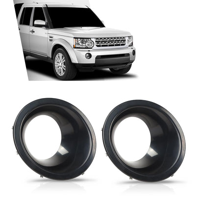 G-PLUS Fog Lamp Light Bezel Compatible with LR4 2010-2014 Black