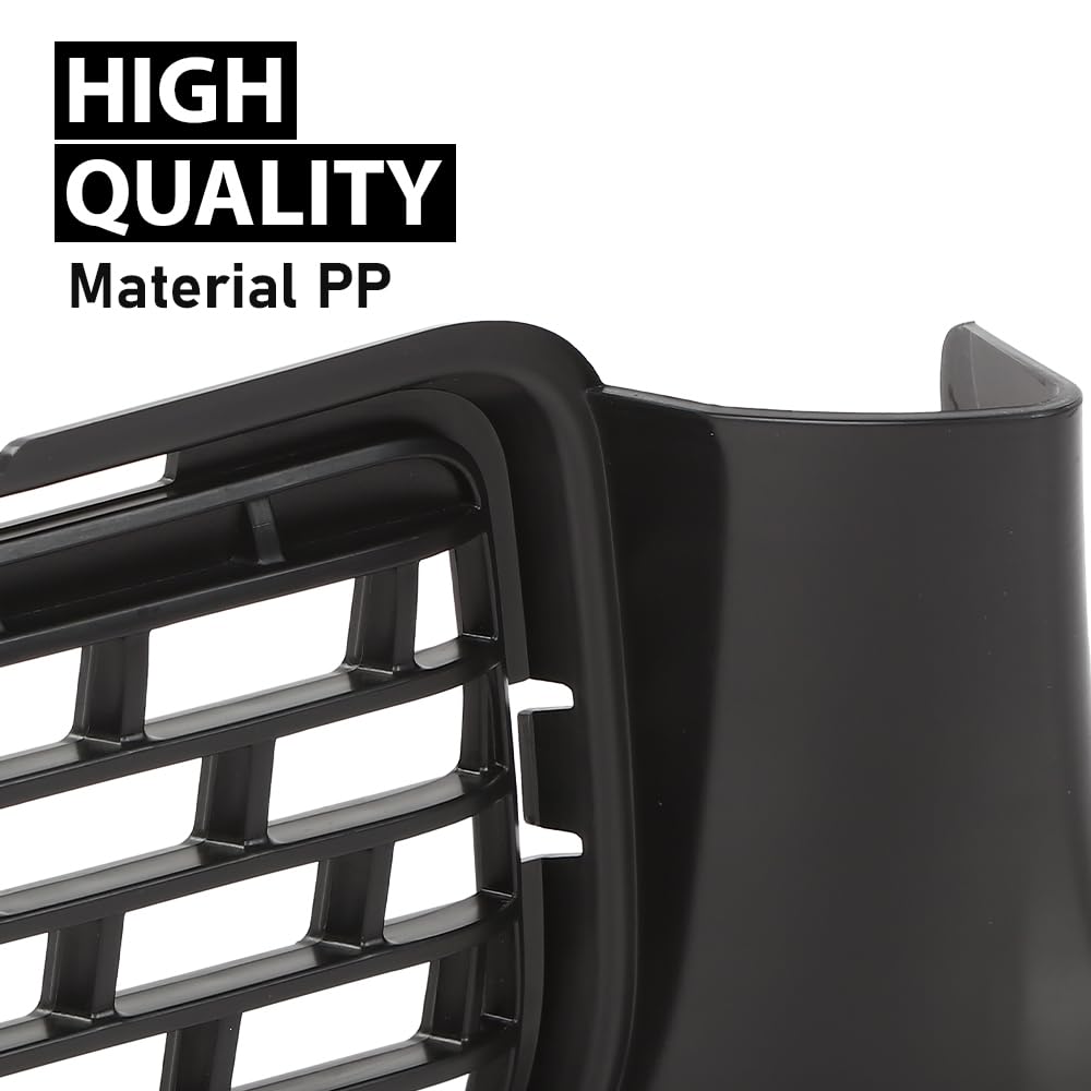 G-PLUS Fog Light Covers Pair Compatible with Dodge Challenger Hellcat or Widebody Models 2015-2023 Black