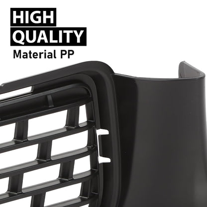 G-PLUS Fog Light Covers Pair Compatible with Dodge Challenger Hellcat or Widebody Models 2015-2023 Black