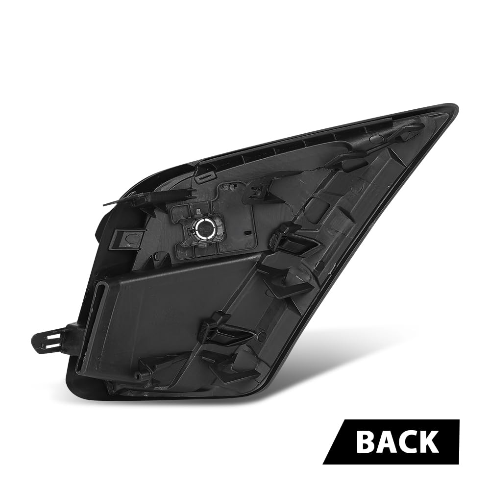 G-PLUS Front Bumper Grille Vent Insert Left Compatible with LX NX300 Base/F Sport/Luxury 2018-2021,Compatible with LX NX300h 2021 5314278090, LX1038135, 53142-78090 Gloss Black