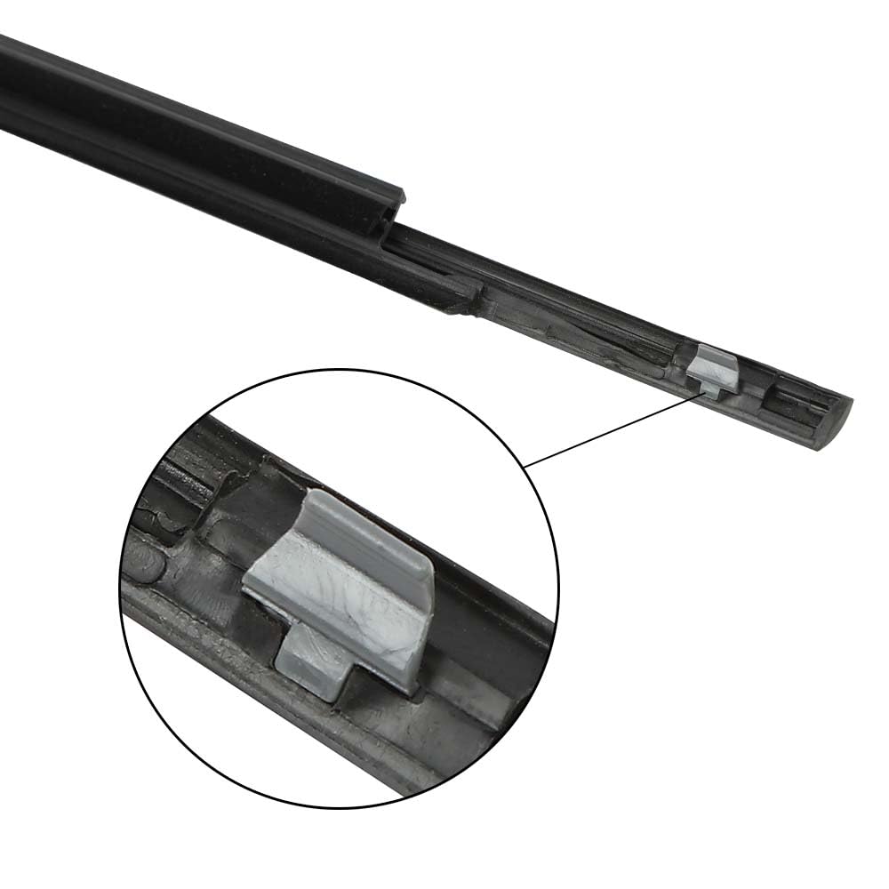 G-PLUS Rubber Strip Outer Door Belt Moulding Compatible with Toyota Tundra DCB 2007-2018 4pcs Weatherstrips Left&Right&Front&Rear Door 68160-0C020 68210-0C020 68163-0C010 68164-0C010