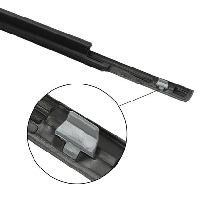 G-PLUS Rubber Strip Outer Door Belt Moulding Compatible with Toyota Tundra DCB 2007-2018 4pcs Weatherstrips Left&Right&Front&Rear Door 68160-0C020 68210-0C020 68163-0C010 68164-0C010
