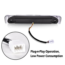 G-PLUS LED Third Brake Light for Dodge RAM 2002-2009 Type X Smoky Lens Chrome Housing Product Specifications