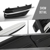 G-PLUS Front Right Fog Light Hole Cover Compatible with Volvo XC90 2016 2017 2018 2019 313830457, VO1039108 Chrome Black