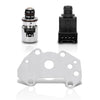 G-PLUS Governor Pressure Solenoid Sensor Set Fit 2000-2025 Dodge Jeep Chrysler Rear Wheel Drive Overdrive Models A500, A518, A618, 42RE, 46RE, 47RE D12432A, D12415C Black
