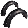 G-PLUS 4pcs Fender Flares Compatible with Ford F150 2015-2017 Styleside Models Only with 67.0" 78.8" 97.4" Bed(Not fit w/68T Technology Package/Sensors for lane changing) Smooth Riveted
