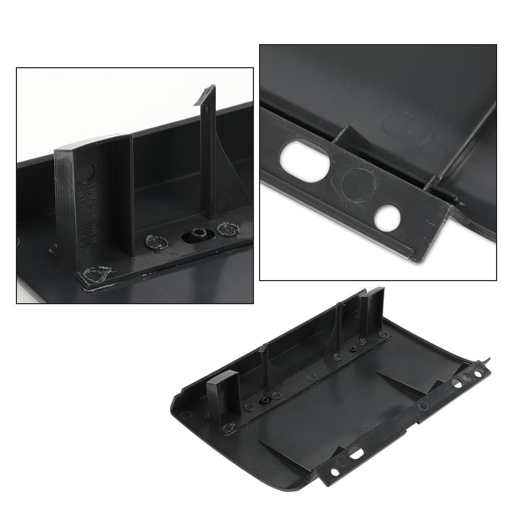 G-PLUS Dash Panel Cup Holder Delete Trim Compatible with 1999-2002 Chevy Silverado Sierra Dark Gray