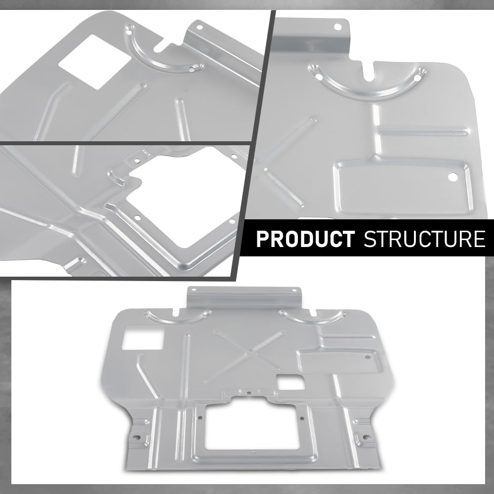 G-PLUS Engine Skid Plate, Compatible with Ford F150 2015-2019, Radiator Support Splash Shield, FL3Z5D032E, FL3Z-5D032-E