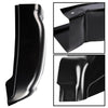 1 Pair Cab Corners Covers Fit For Chevy Silverado GMC Sierra 1999-2007 4 Door Extended Cab Trucks Black
