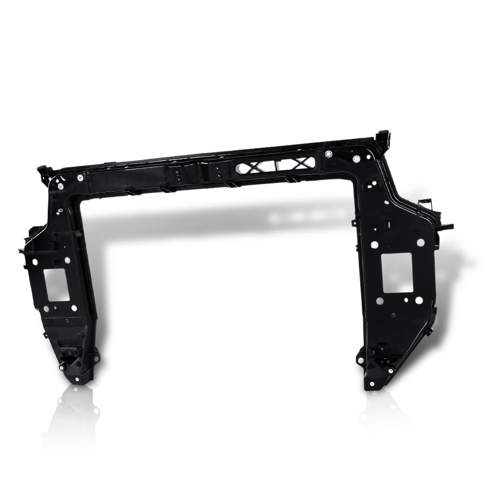 G-PLUS Front Radiator Support Assembly Compatible with Chrysler Pacifica 2017-2023, Fit Chrysler Voyager 2020-2023 V6 3.6L 68292241AB, CH1225287 Black