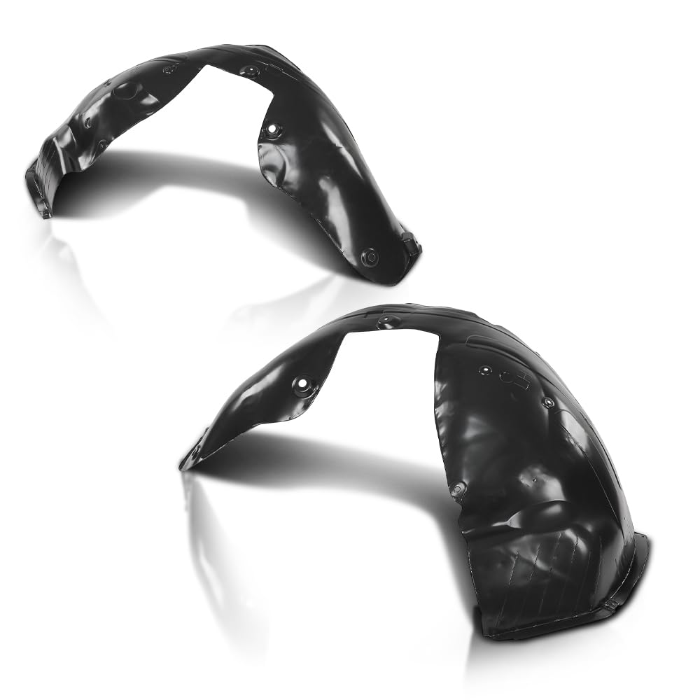 G-PLUS Front Fender Liner Set Left Right Side Compatible with Honda HR-V 1.8L 2019-2022 74100T7WA20, 74150T7WA20 Black