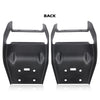 G-PLUS Running Board Mounting Brackets Compatible with Ford F150 2015 2016 2017 2018 2019 2020 2021 2022 Black Rectangular Set of 2