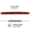 G-PLUS Rear 3rd Third Brake Light, Compatible with Benz X164 W251 V251 GL/R Class 2005-2012, High Mount Stop Lamp, Red Lens, A2518201156, 2518201156