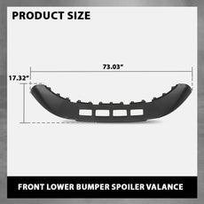 G-PLUS Front Bumper Spoiler Valance for Audi Q5 2009-2012 Close-up View