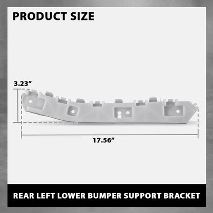 G-PLUS Rear Left Lower Bumper Support Bracket, Compatible with Ford Escape 2013-2016, Driver Side, CJ5Z17D943D, FO1142117