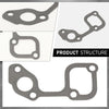 G-PLUS Engine Head Gasket Set Compatible with Briggs & Stratton 825528/Fit Daihatsu DM950 DM950D/Fit Toro 107-9907