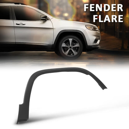 G-PLUS Fender Flare Front Right Wheel Opening Molding Compatible with Jeep Cherokee 80th Anniversary 2021,Fit Jeep Cherokee Altitude 2019-2023,Fit Jeep Cherokee Latitude Lux 2021-2022