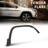G-PLUS Front Right Fender Flare Compatible with Jeep Cherokee 80th Anniversary 2021 Fit Jeep Cherokee Altitude 2019-2023 Fit Jeep Cherokee Latitude Lux 2021-2022 Wheel Opening Molding Arch Trim Black