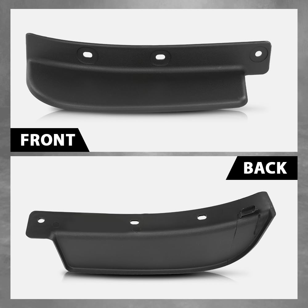 G-PLUS Front Bumper Fascia Spat Right Side Compatible with Jeep Cherokee 2019-2022 68288014AC