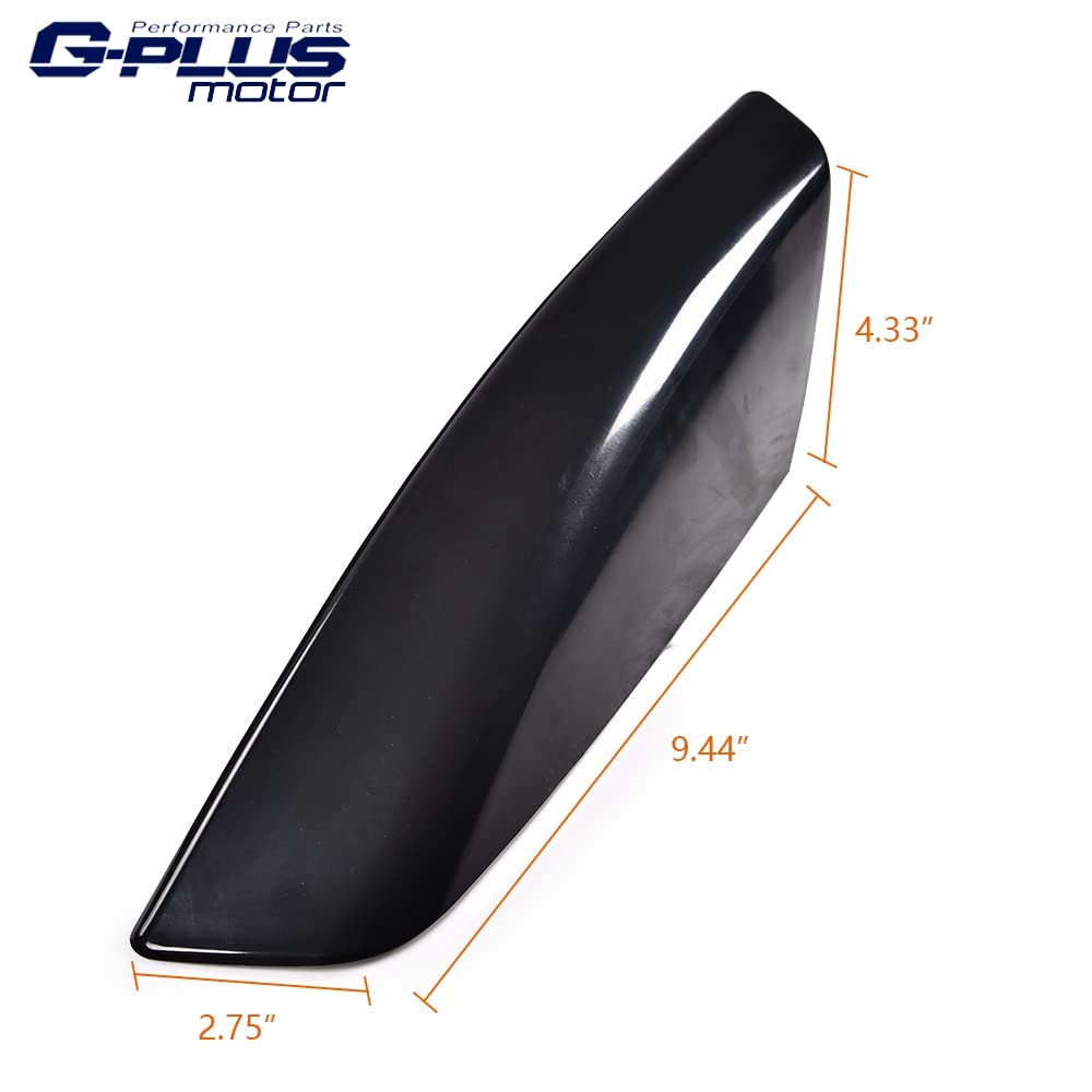 G-PLUS Roof Rack Bar Rail End Cover Shell Cap Compatible with 2003-2009 Toyota 4Runner,Roof Rail Rack 4Pcs (Black)