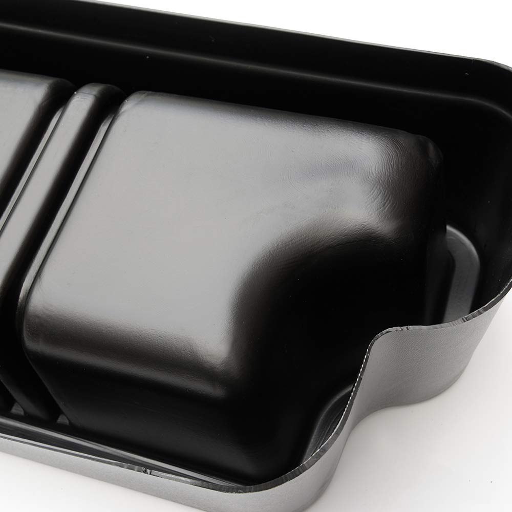 G-PLUS Under Seat Storage Box Compatible with Ford F150 Crew Cab/Extended Cab 2004-2008 Seat Storage Organizer Black 2005 2006 2007