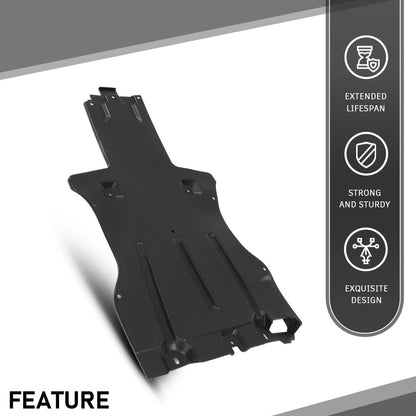 G-PLUS Rear Engine Undercover Splash Shield Baffle Guard W/O Pad, Compatible with Porsche Cayenne 2011-2018, 958-504-231-00, 95850423100, 958 504 231 00