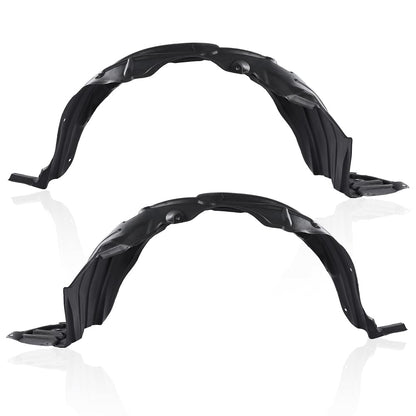G-PLUS Front Inner Fender Liner Splash Shield Compatible with Toyota Yaris 2007-2012 Driver & Passenger Side 53875-52180 53876-52180 TO1250120 TO1251120