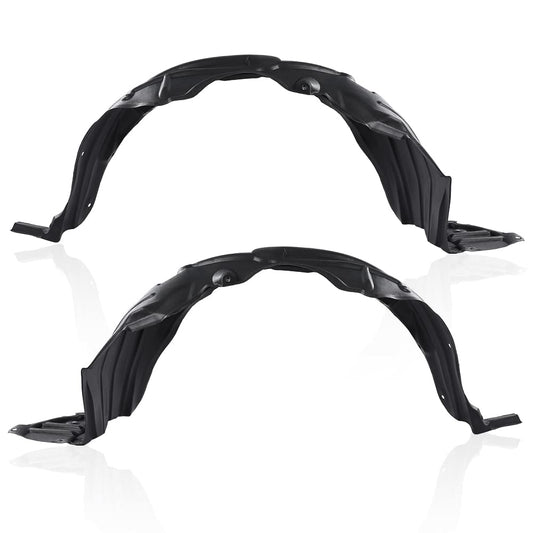 G-PLUS Front Inner Fender Liner Splash Shield Compatible with Toyota Yaris 2007-2012 Driver & Passenger Side 53875-52180 53876-52180 TO1250120 TO1251120