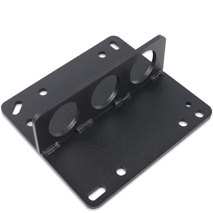 G-PLUS Carb Carburetor Hoist Iron Black Motor Engine Lifting Plate Bracket Compatible with SBC BBC Chevy Ford