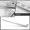 G-PLUS Rear Bumper Face Bar Chrome Trim Molding Step Pad Chrome Compatible with Jeep Grand Cherokee 2011-2021,Fit for Models With Type 1 Bumper Trim 6CG07SZ0AB CH1144100