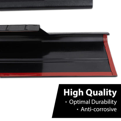 G-PLUS Rocker Panel Guard Sill Trim Compatible With Chevy Silverado/Fit GMC Sierra Extended Cab 1999-2006, Rocker Panel Protector Guard Cover Black 4PCS 14068
