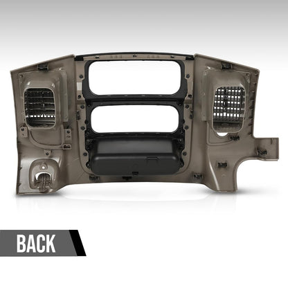 G-PLUS Center Dash Radio Bezel Storage Cubby Vents Compatible with 2005-2006 Nissan Altima Dashboard Cover