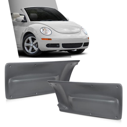 G-PLUS Door Panel Insert Gray Compatible with Volkswagen New Beetle 2003-2010, Not Fit for hatchback, Only Fit for Beetle Convertibles