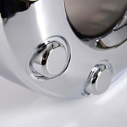 G-PLUS Chrome Wheel Center Hub Cap Compatible with Ford F350 Super Duty 2005-2018 Dually Front 4X4 Open Replaces 5C3Z1130TA