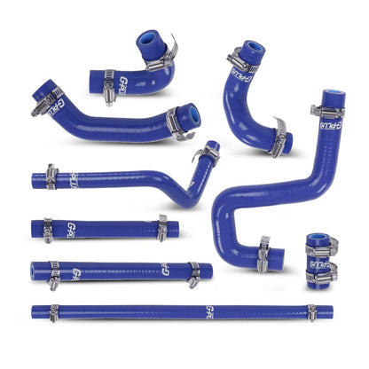 G-PLUS Silicone Heater Hose Kit Compatible with Toyota 4Runner 3.4L 1996-2002 W/Rear Heater Blue