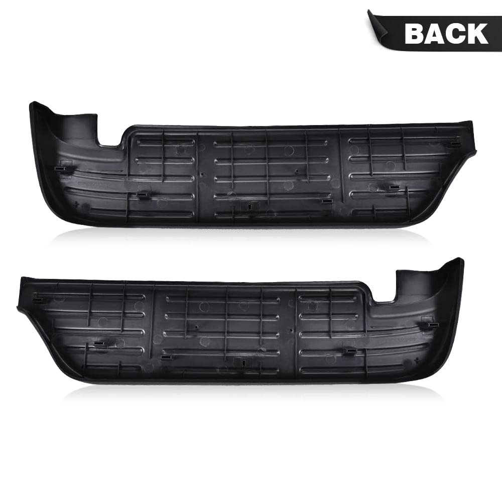 G-PLUS 2PCS Rear Bumper Step Pad Compatible with Ford F250 F350 F450 F550 Super Duty 1999-2007 Left & Right F81Z17B807AB, FO1191114, F81Z17B807AA, FO1191113