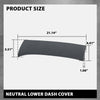 G-PLUS Lower Dash Cover Compatible with Toyota Solara 2004-2008 Dashboard Cover Gray