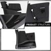 G-PLUS Front Bumper Lower Wheelhouse Liner Bracket Left+Right Compatible with Tesla Model 3 2017-2022 1084175-00-D, 1084177-00-D Black
