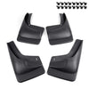 G-PLUS 4PCS Set Front Rear Molded Wheel Mudguard Compatible with 1999-2007 Silverado/Sierra 1500.2007-2014 Sierra 2500/3500 Mud Flaps Mud Guards Splash Kit