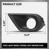 G-PLUS Fog Light Bezel Cover Left Driver Side Compatible with Subaru Forester 2.5i Model 2014-2016,Not Fit XT Models,Not Fit Forester 2.0XT Model 57731SG030, SU1038108